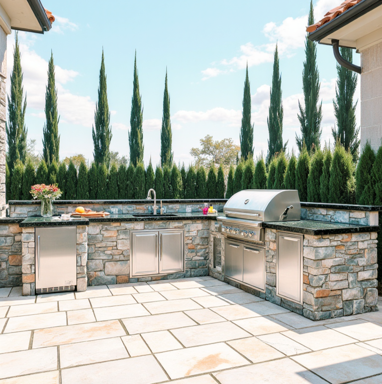 gusto-outdoor-kitchen-station-with-sturdy-stone-style