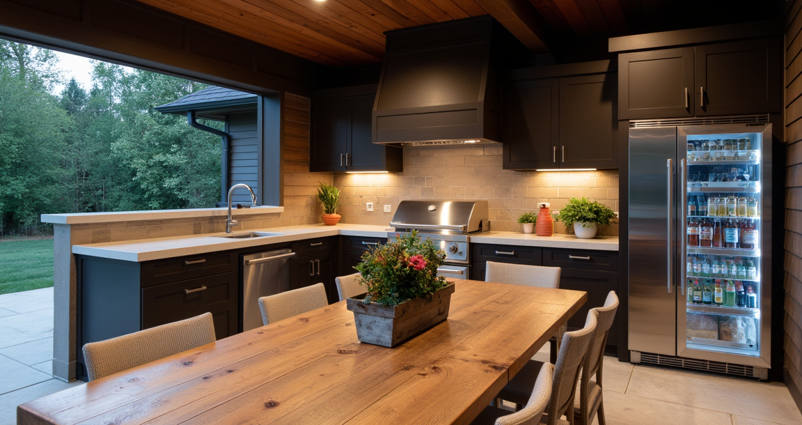 contemporary-entertainer-outdoor-kitchen