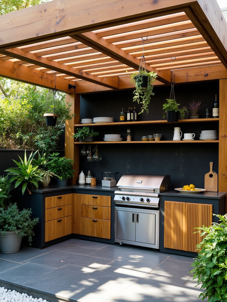 pergola-shaded-gourmet-grill-station