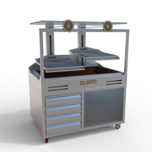 Gusto Argentine dual parrilla commercial grill w cabinet GADPC4V1 (9)