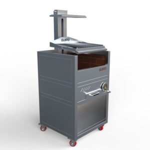 Gusto Argentine single parrilla commercial charcoal grill GASPC2V0 -2