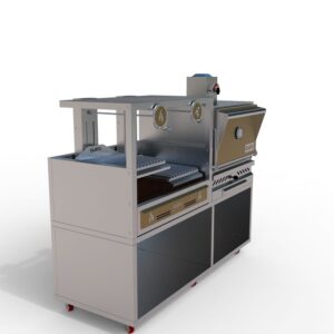 Gusto combo commercial charcoal oven grill and Argentine grill-1