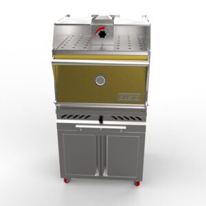 Gusto commercial charcoal oven grill for restaurant w cabinet-2